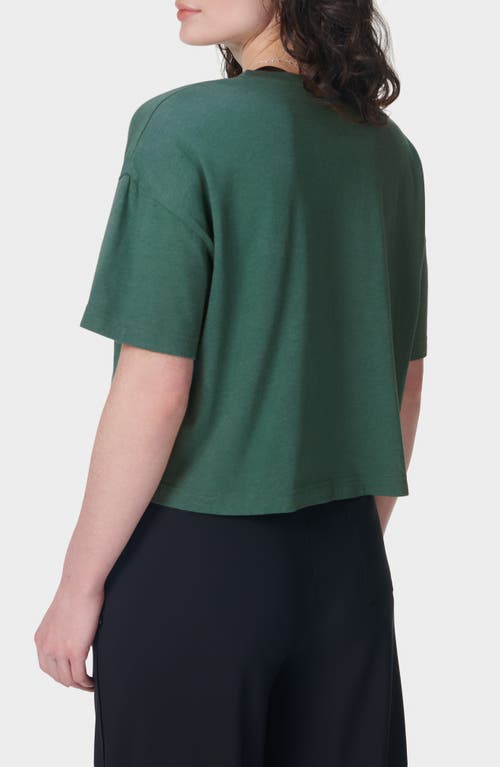 Sweaty Betty Essential Crewneck T-shirt In Glade Green