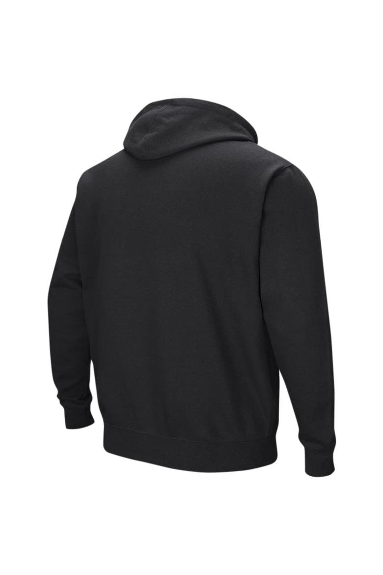 Men's Colosseum Black Iowa Hawkeyes Double Arch Pullover Hoodie, Alternate, color, Black