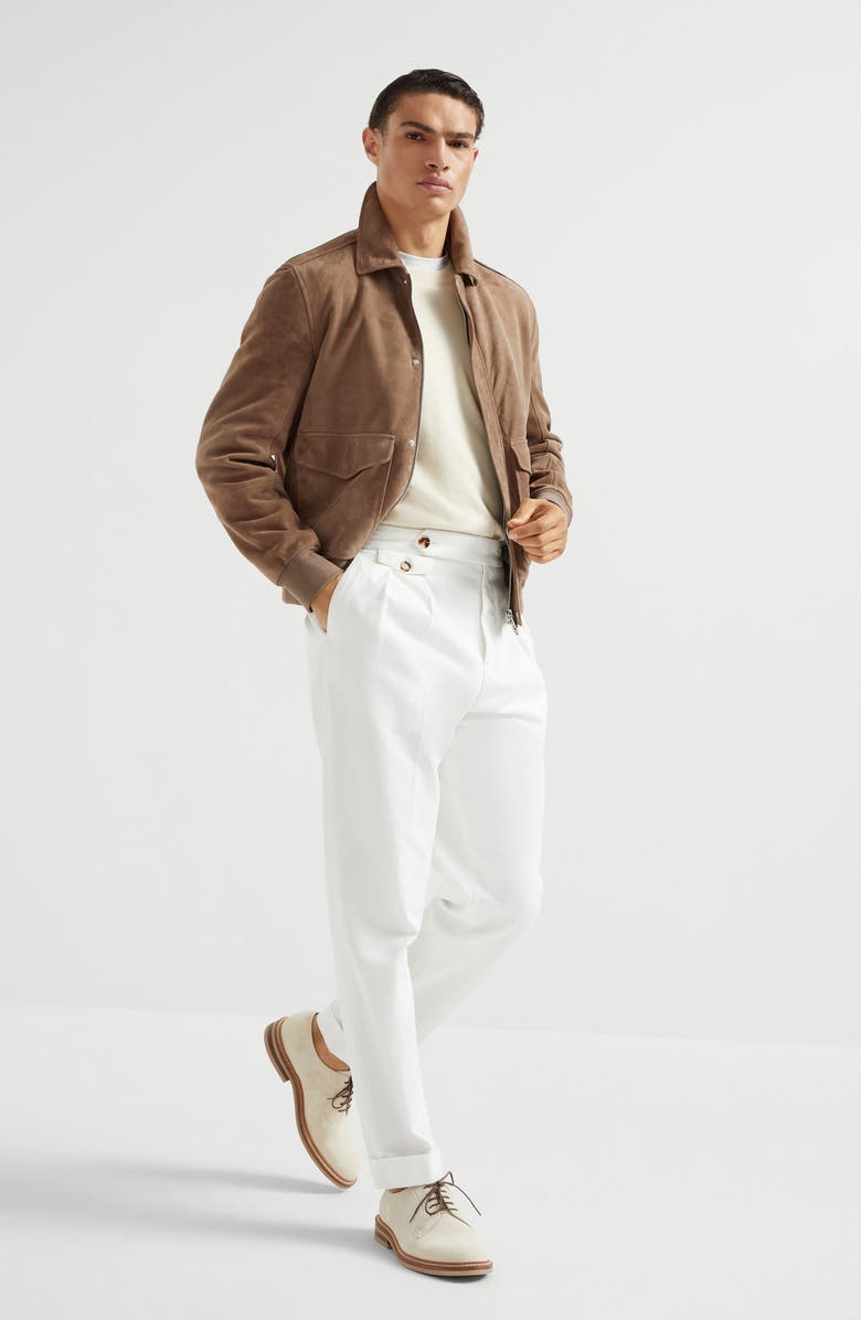 Brunello Cucinelli Aviator jacket, Alternate, color, 
