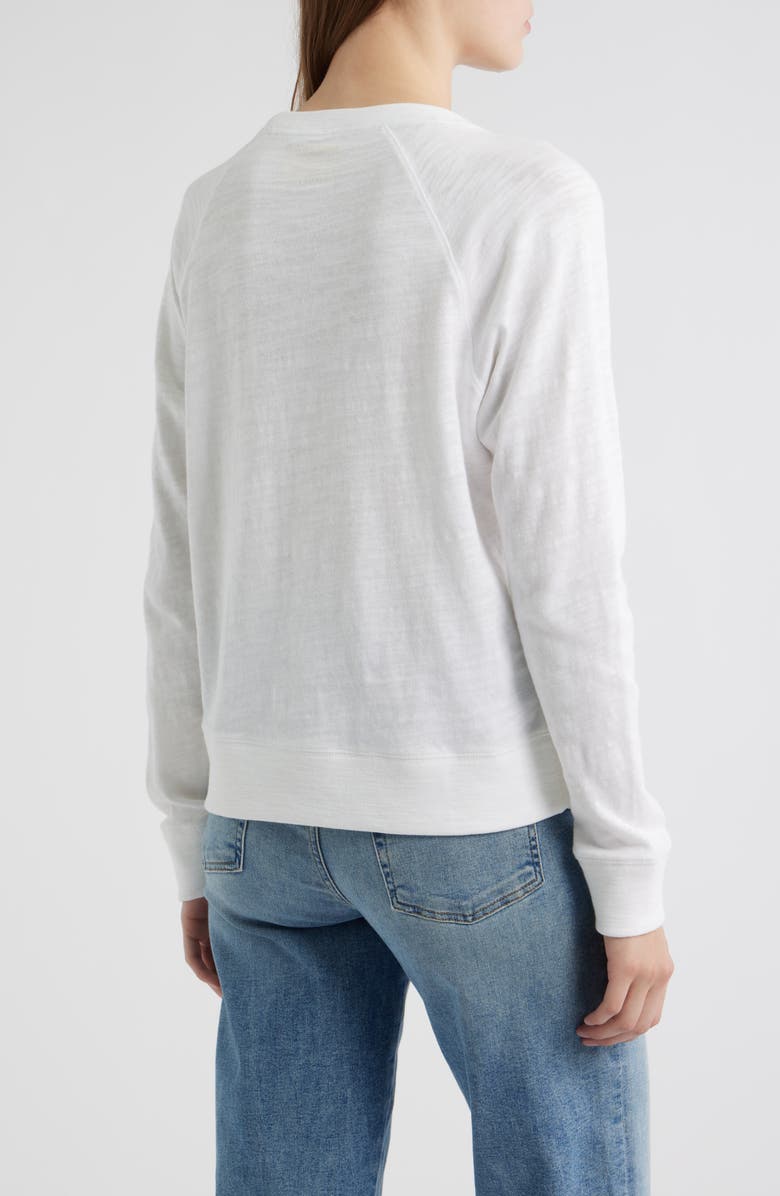 Faherty Malibu Slubbed Crewneck Sweatshirt, Alternate, color,