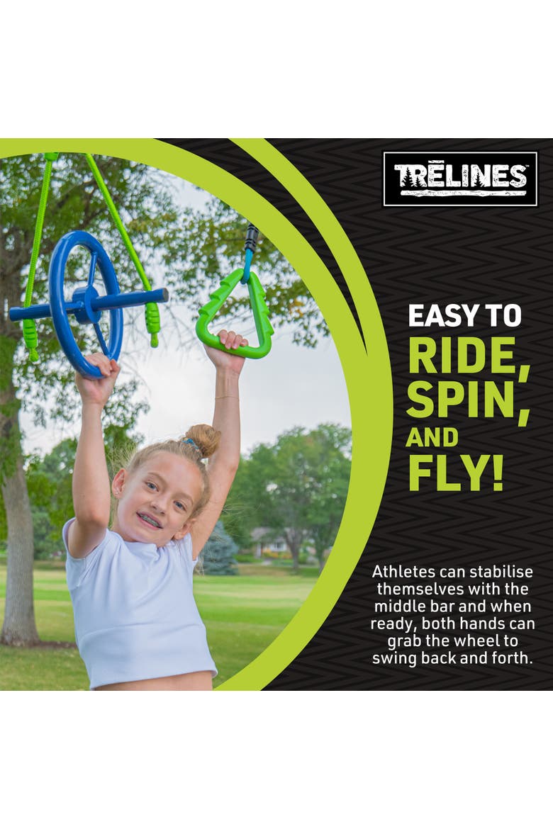 Ninja Vertical Fly Wheel 10 Inches, Attaches to Swingset Kits, 500lb Cap, Alternate, color, Multicolored