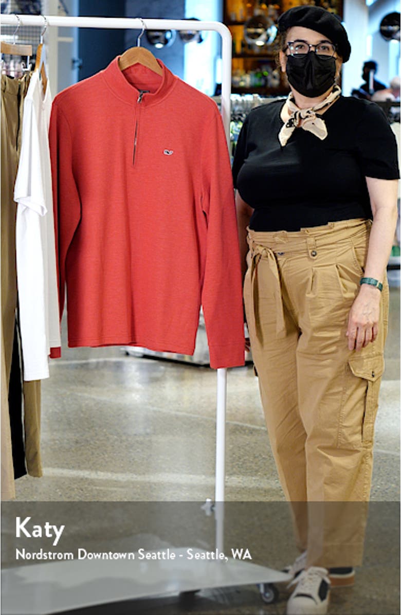 Men's Saltwater Quarter Zip Performance Pullover, sales video thumbnail