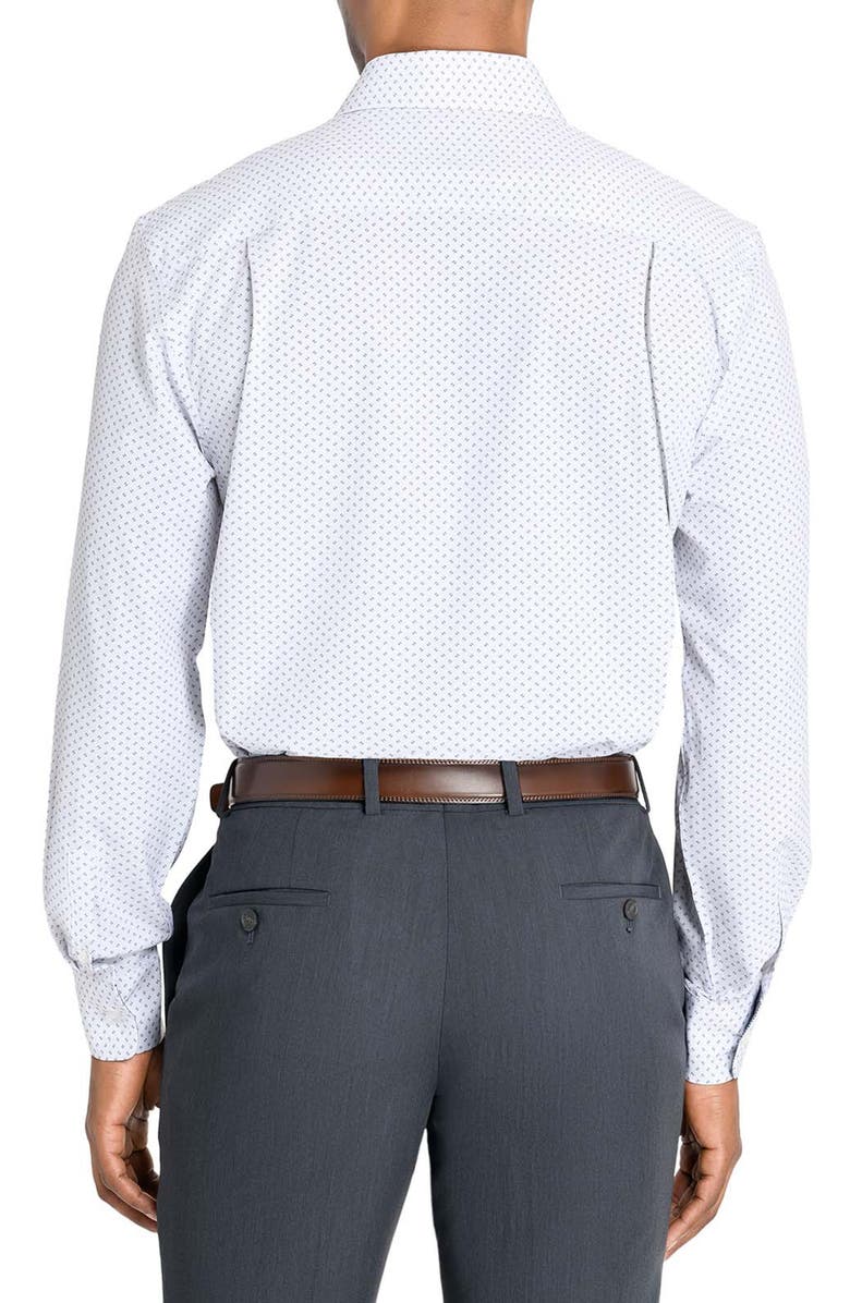 W.R.K Regular Fit Dash Print Performance Dress Shirt, Alternate, color, 