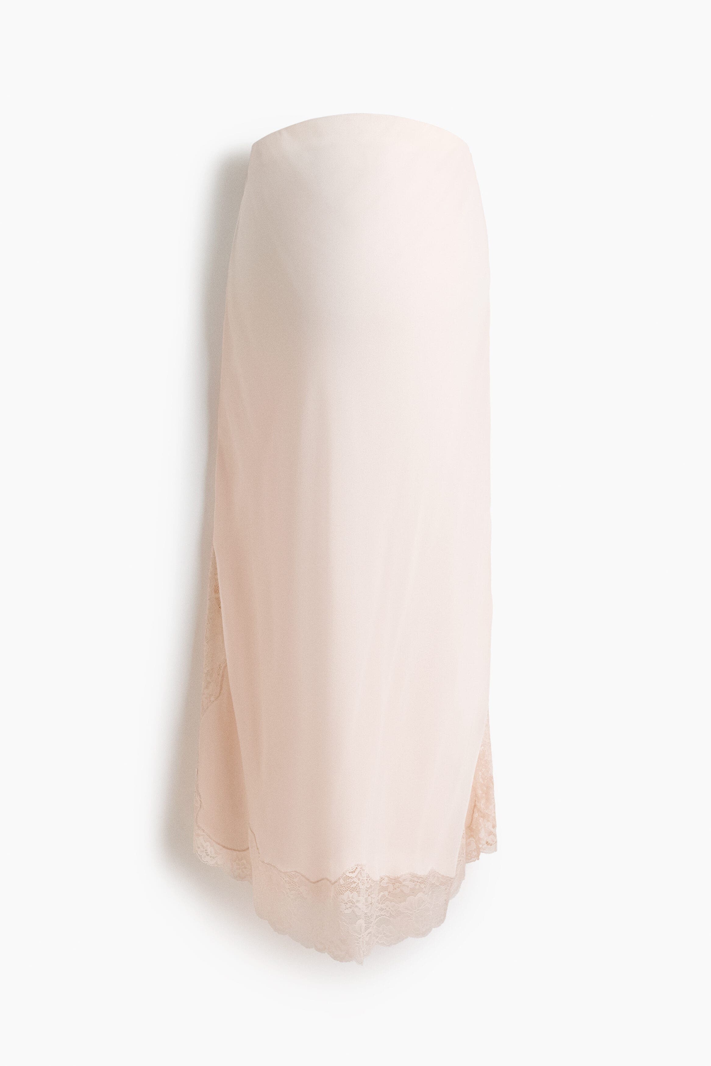 Mama Lace-trimmed Viscose Skirt - image 1