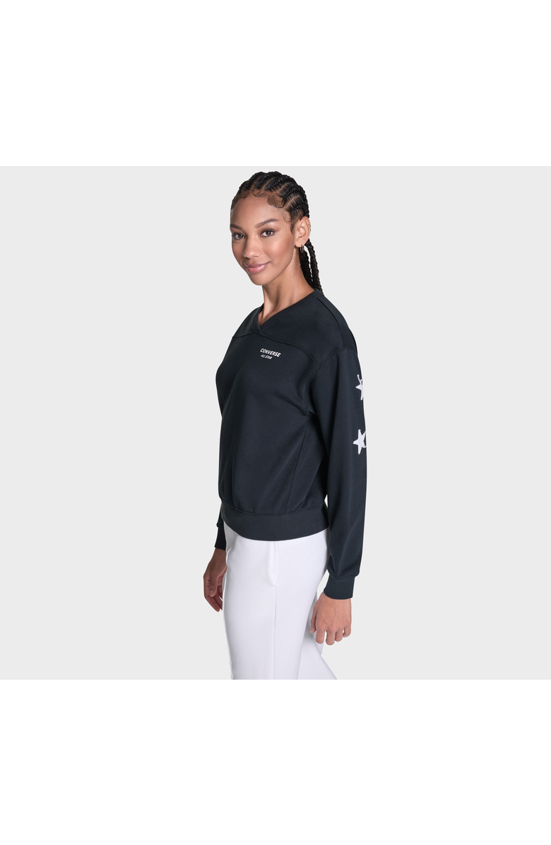 Converse Chuck Star Crew, Alternate, color, Converse Black