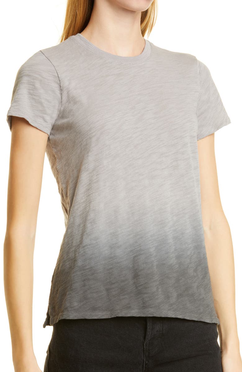 ATM Anthony Thomas Melillo Schoolboy Ombré Slub Cotton T-Shirt, Alternate, color, 