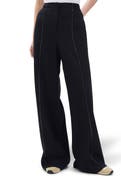 rag & bone Irina Contrast Stitch Straight Leg Pants