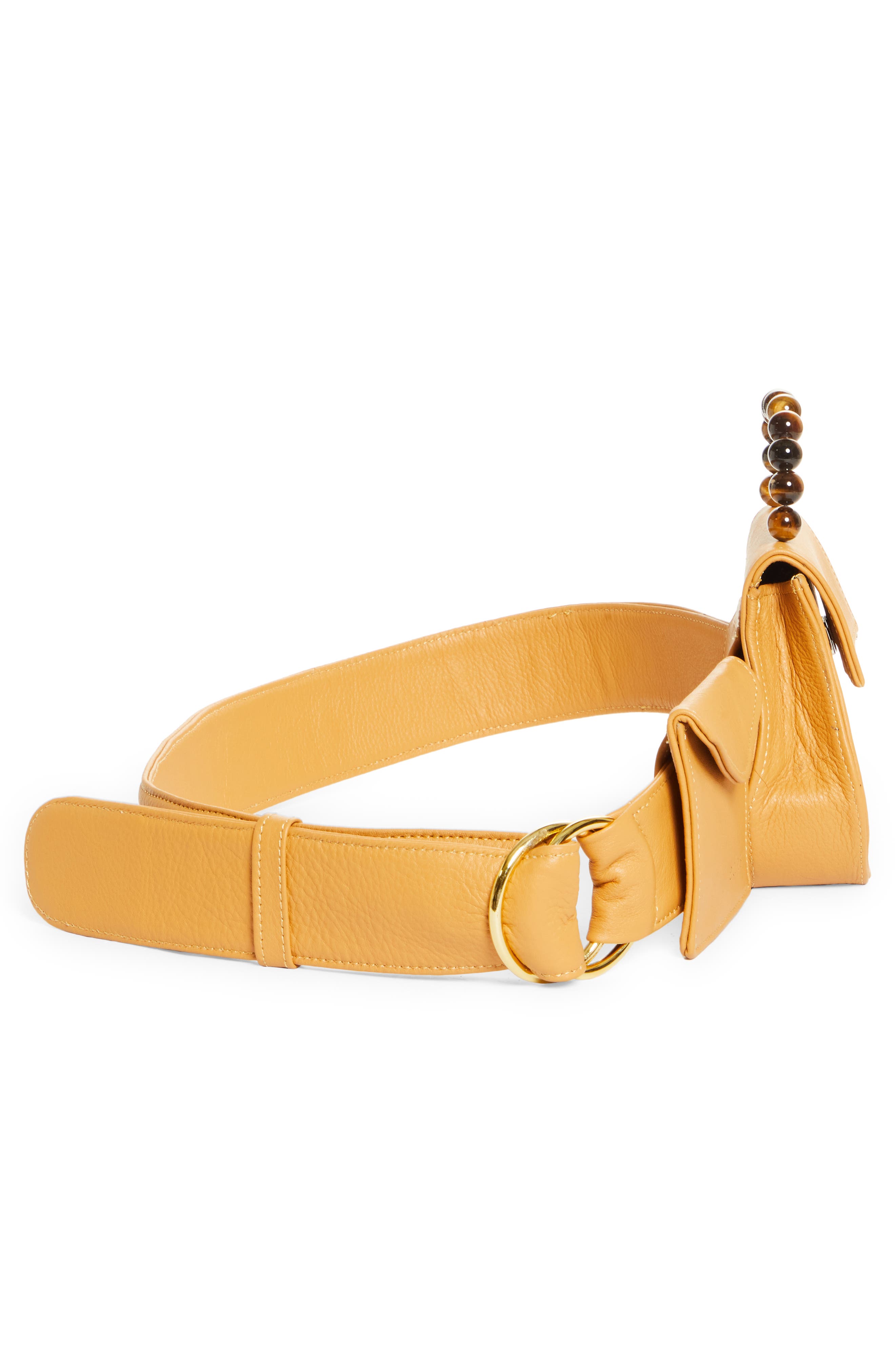 EDAS Mini Leather Belt Bag, Alternate, color, 