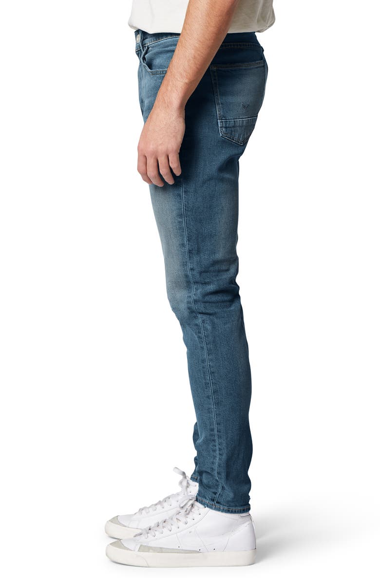 Hudson Jeans Zack Ripped Skinny Fit Jeans, Alternate, color, 