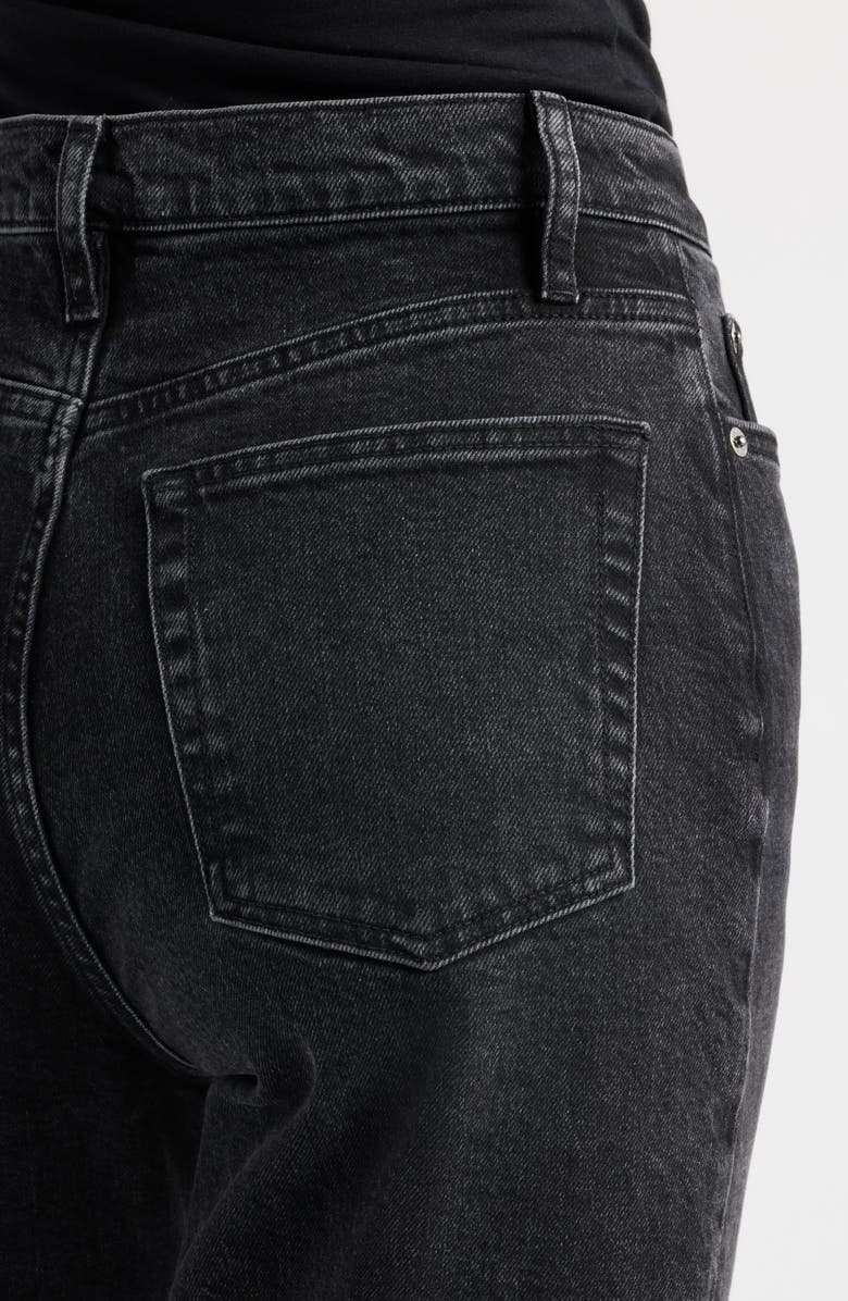 FRAME The Wide High Waist Ankle Wide Leg Jeans, Alternate, color, Deco