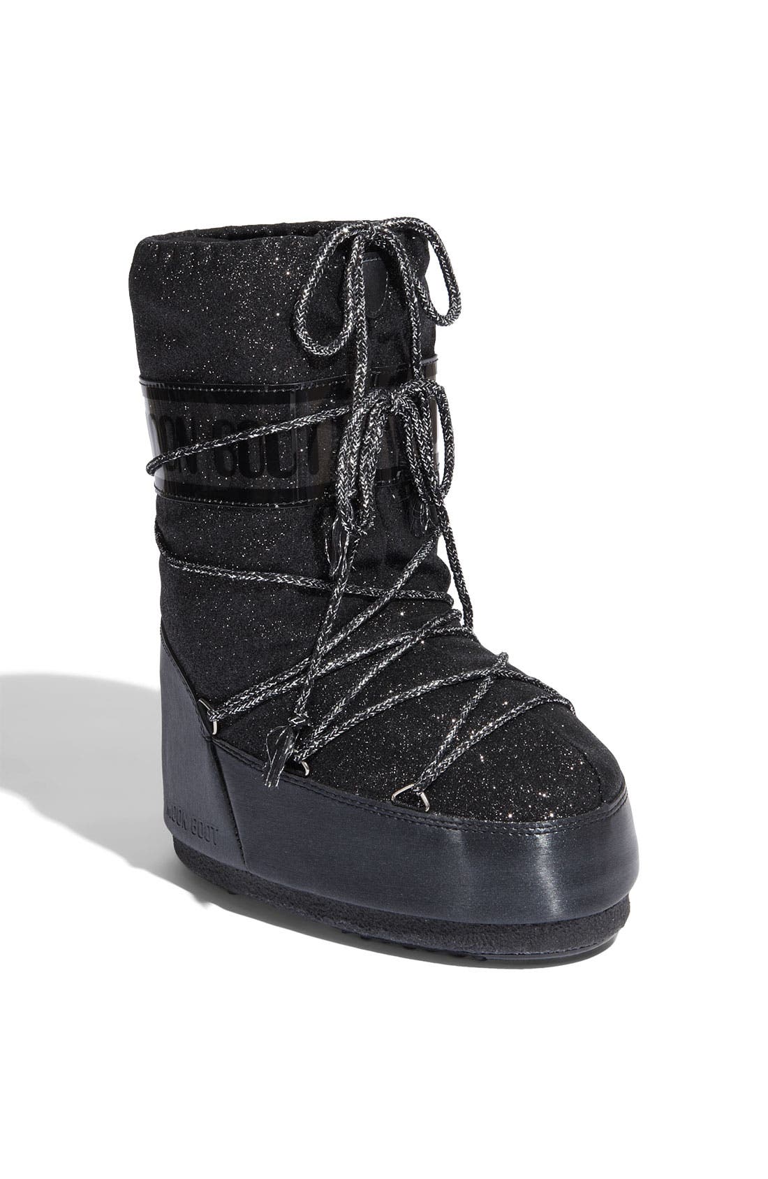 'Delux' Moon Boot®, Main, color, BLACK