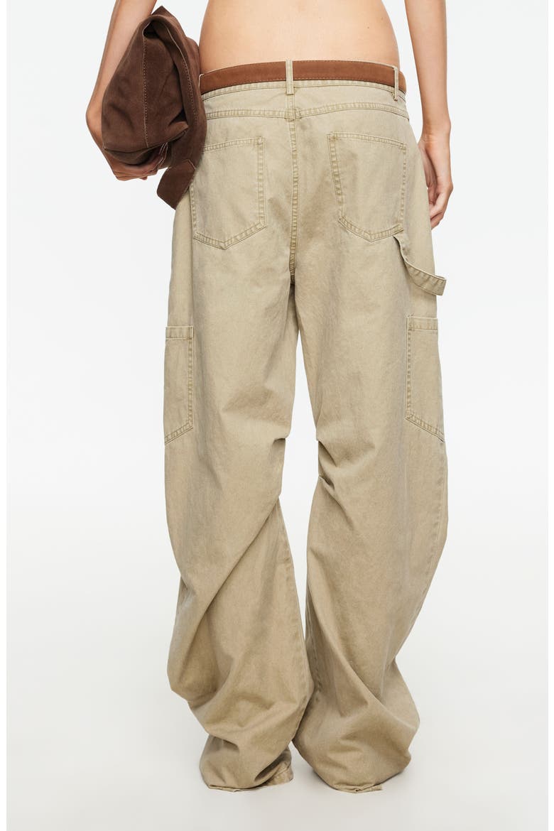 Miami Vice Low Rise Carpenter Pants, Alternate, color, TAN
