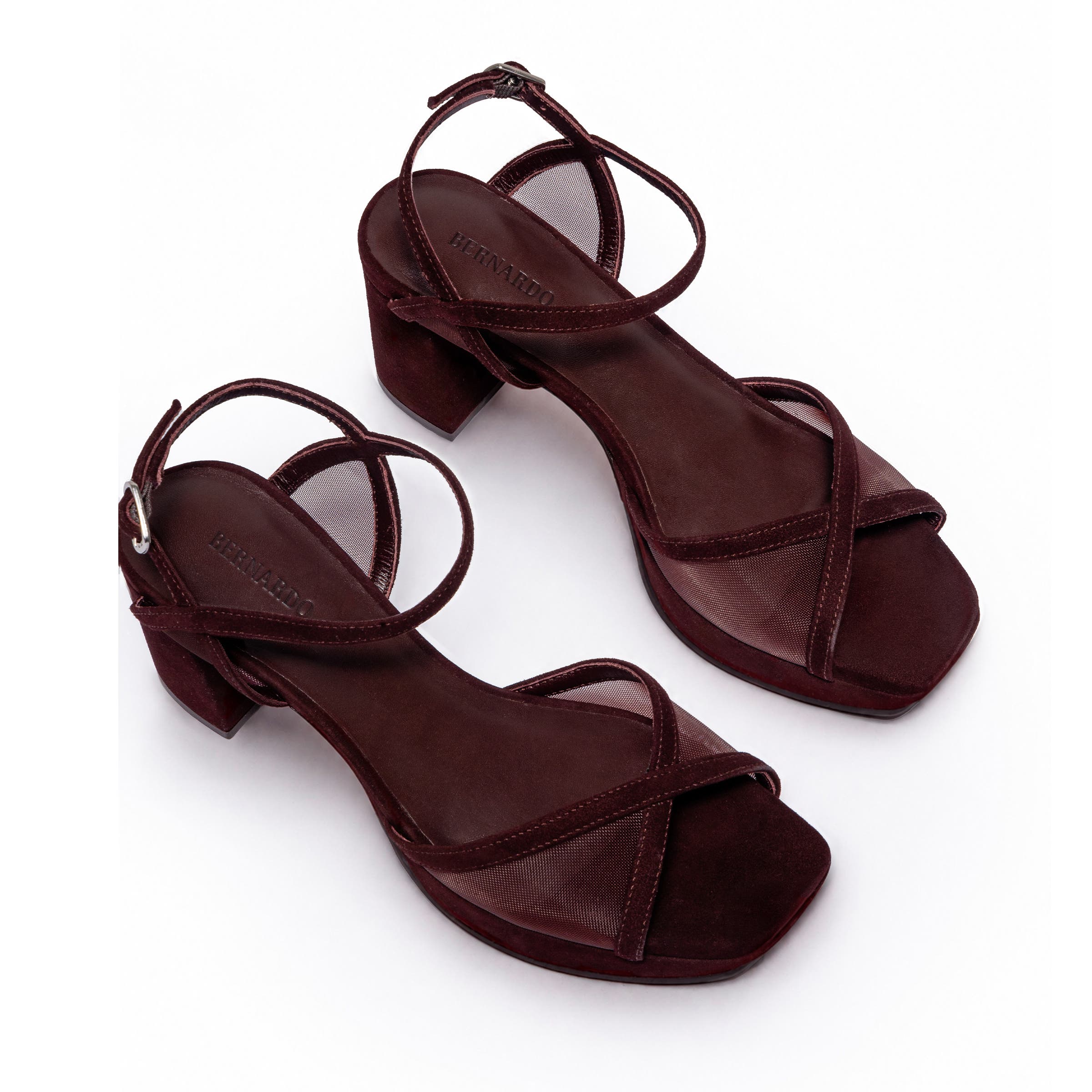 Celeste Platform Sandal, Alternate, color, CHOCOLATE WINE