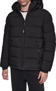 DKNY Water Resistant Heavyweight Puffer Jacket