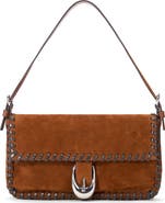 STAUD Harlow Suede Shoulder Bag