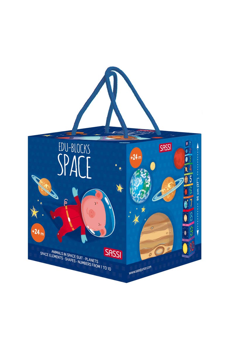 Sassi Edublocks Space 10 Stacking Cubes, Main, color, Multicolored
