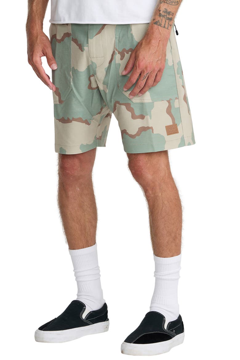 Brophy Hybrid Shorts, Alternate, color, KHAKI CAMO