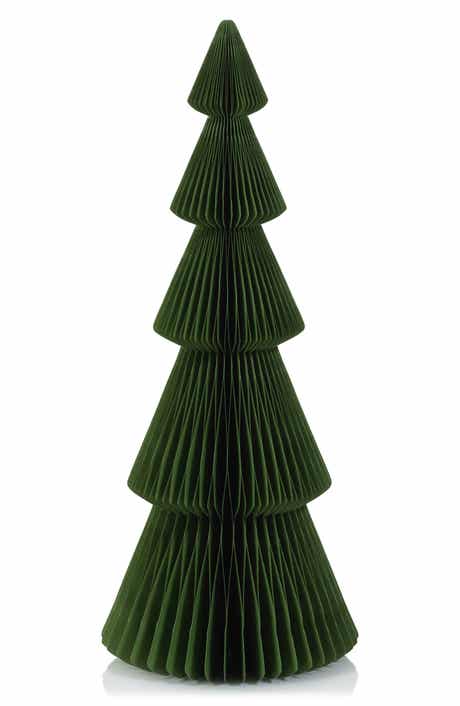 Zodax Set of 2 Miriam Paper Tree Figurines