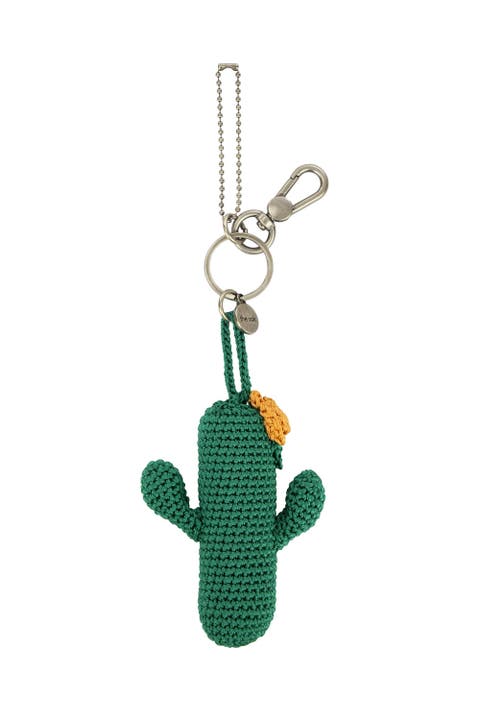 Yarnicharmz Hand Crochet Dangle - Cactus