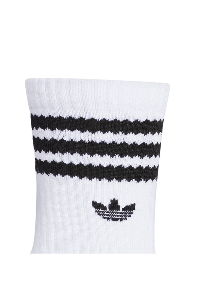 Assorted 3-Pack Originals Roller Crew Socks, Alternate, color, WHITE/GREY/BLACK