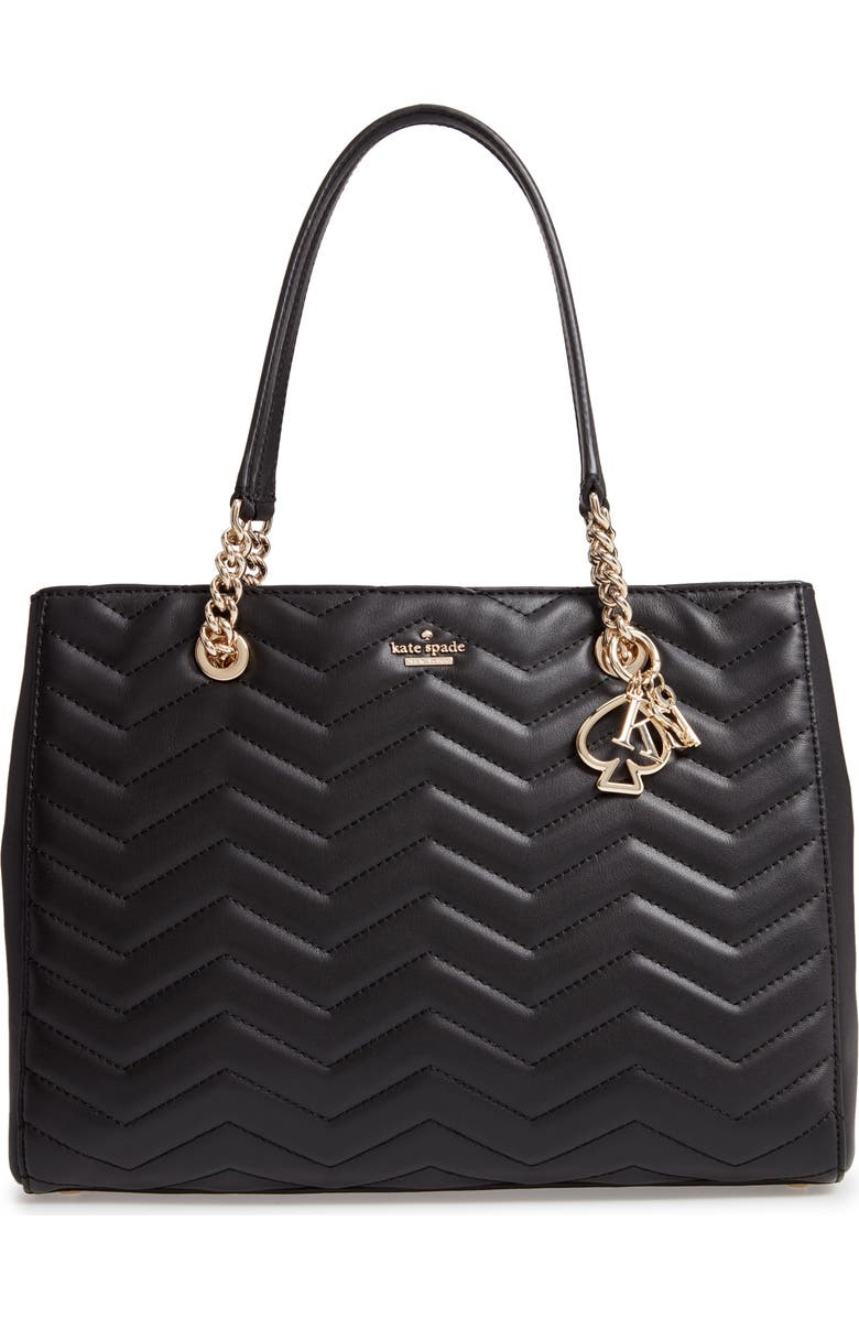 Kate Spade New York reese park courtnee leather tote, Main, color,