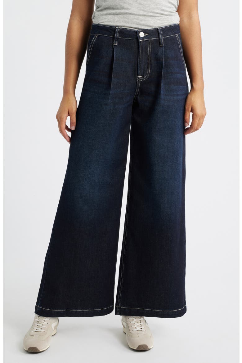 Wide Leg Trouser Jeans, Main, color, INDIGO