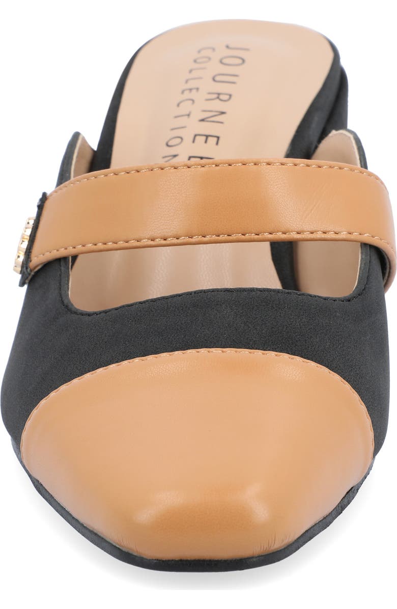 Journee Collection Dalla Pump, Alternate, color, Black