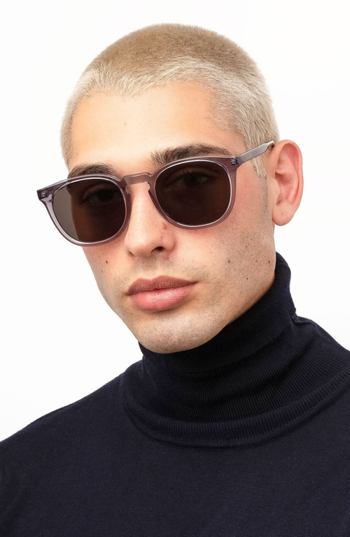 Illesteva Eldridge 56 Sunglasses In Mercury/grey