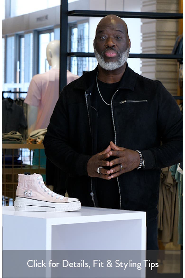 Rage Bis High Top Platform Sneaker video