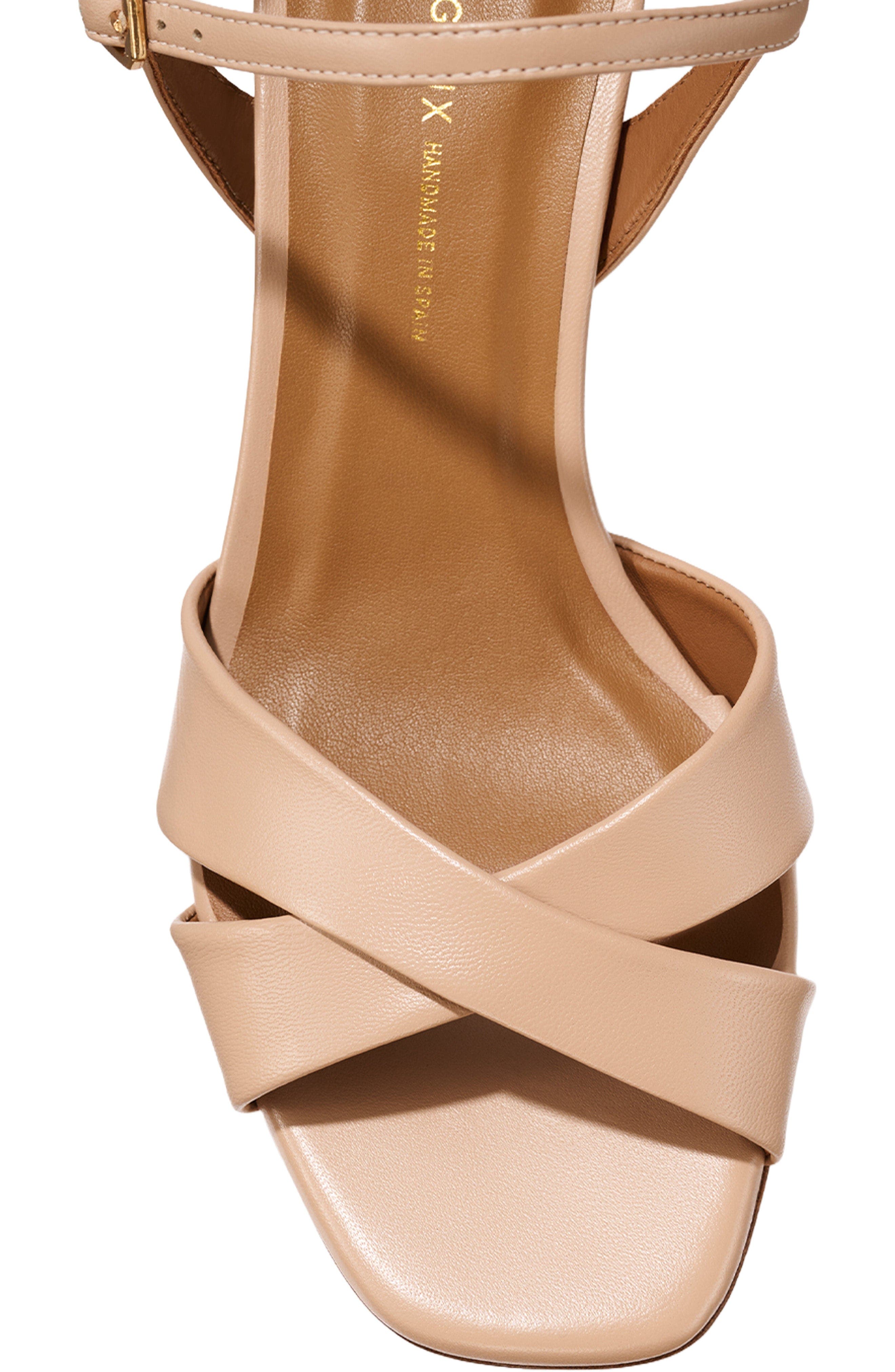 The Paloma Sandal, Alternate, color, Dune Nappa