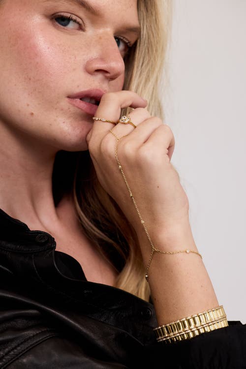 Electric Picks Starlet Hand Chain In Gold