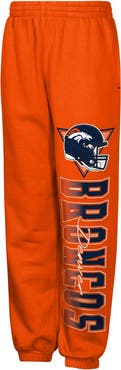 Outerstuff Youth Outerstuff Orange Denver Broncos Run & Gun Sweatpants