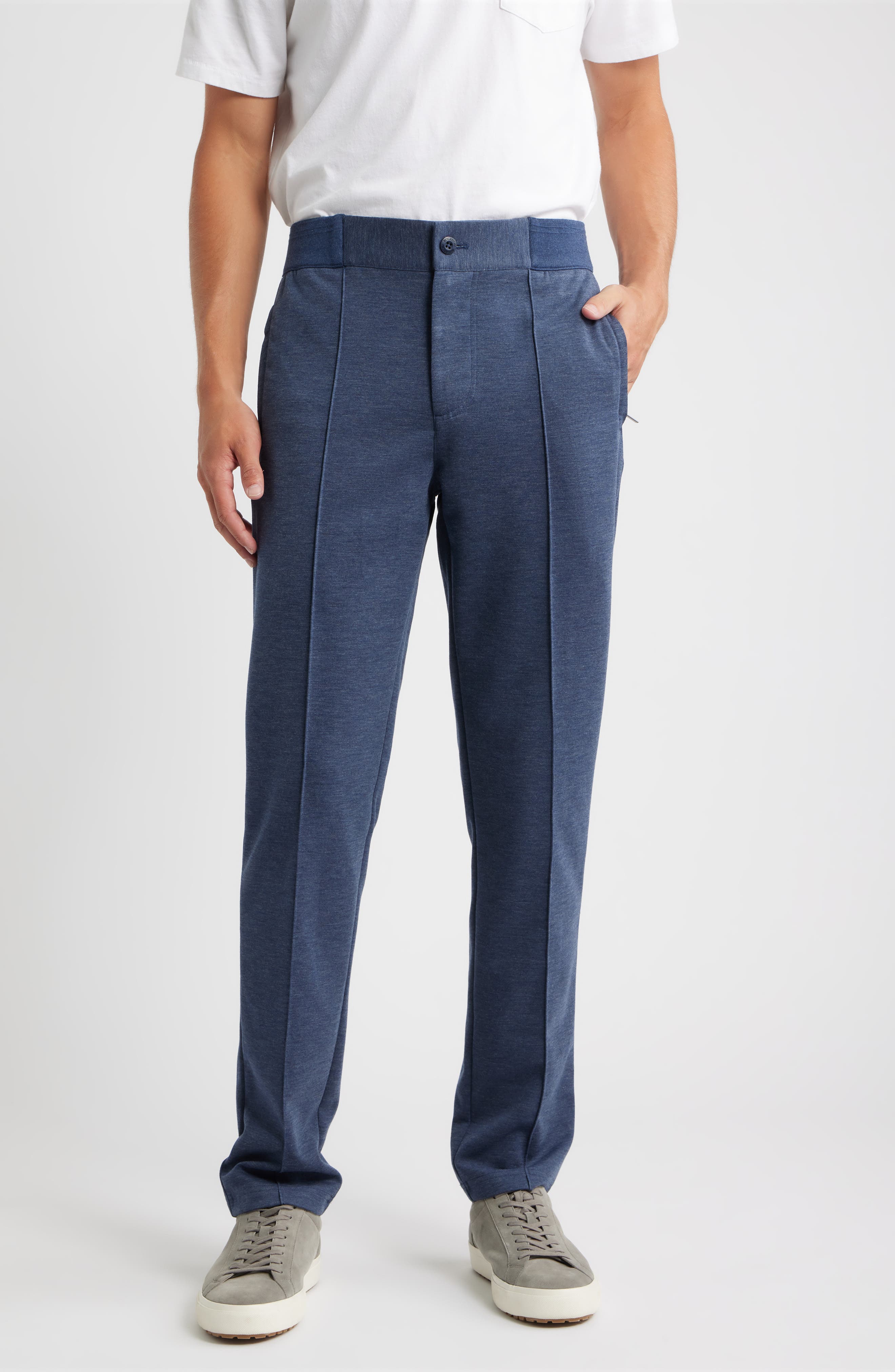 Soft Touch Pintuck Knit Pants - image 3