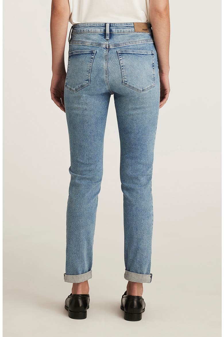 Kathleen Brushed Flex Slim Fit Jeans, Alternate, color, LIGHT BRUSHED FLEX BLUE