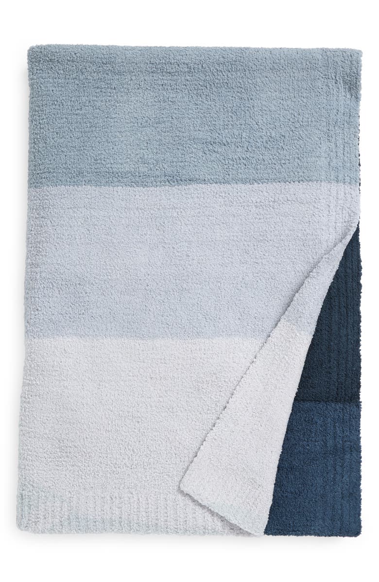 Sunday Citizen Ombré Throw Blanket, Main, color, Midnight