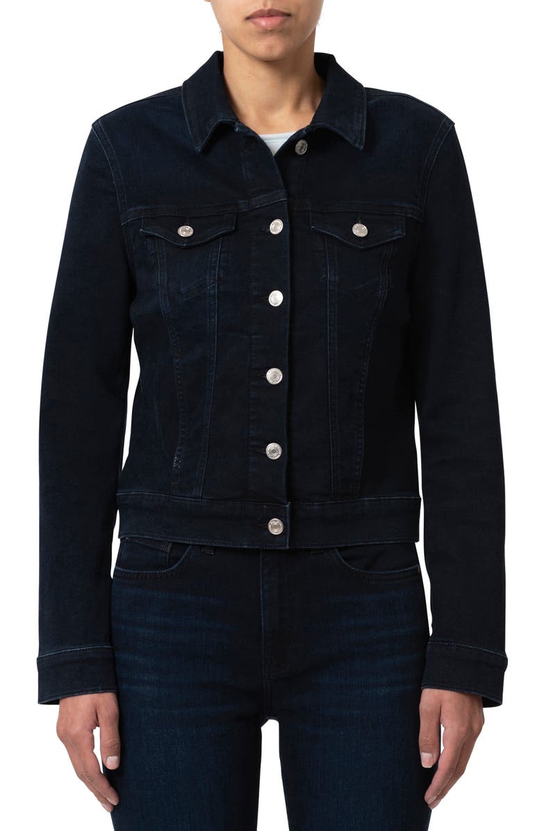 Mavi Jeans Samantha Denim Trucker Jacket, Main, color,