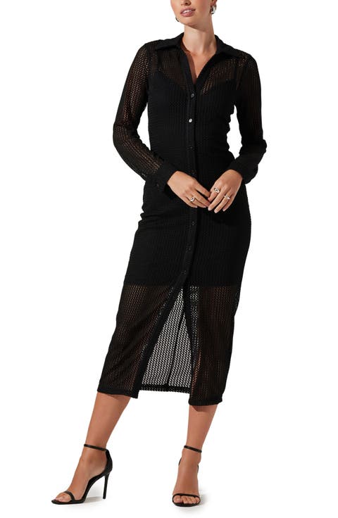 Tawna Long Sleeve Midi Dress