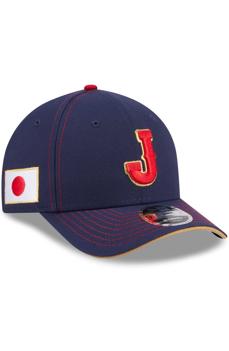 New Era Men's New Era  Navy Japan Baseball 2026 World Baseball Classic 9FORTY M-Crown Adjustable Hat, Main, color, Navy