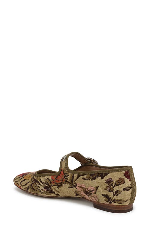 Sam Edelman Michaela Glow Mary Jane Flat In Animal Print
