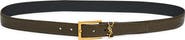 Saint Laurent Cassandre Logo Belt