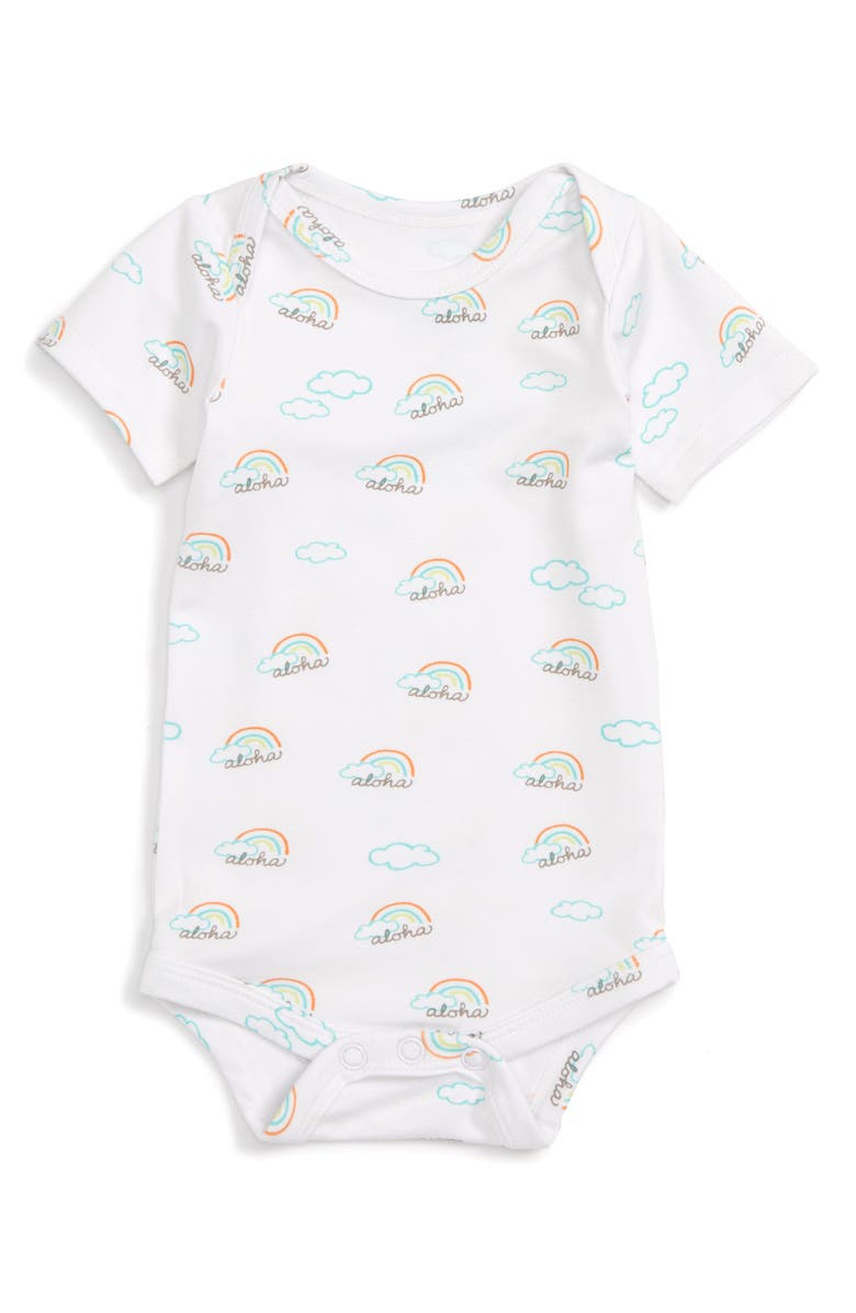 Coco Moon Aloha Bodysuit, Main, color, Multi