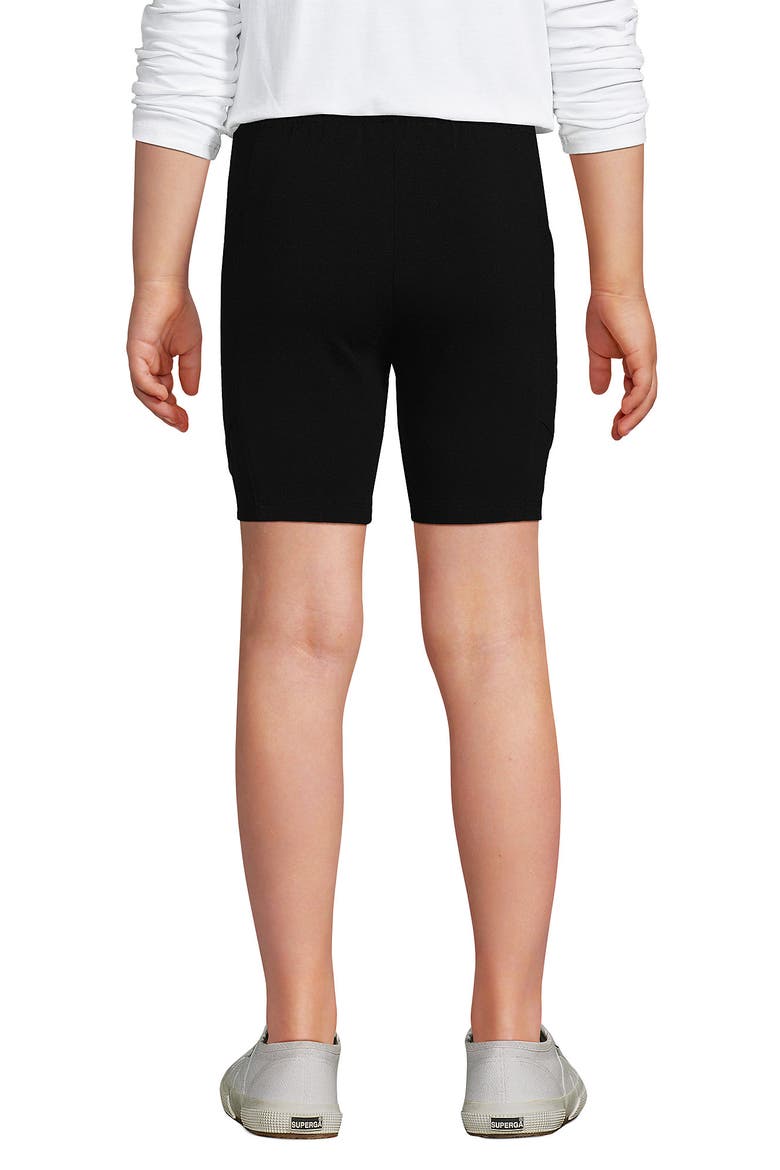 Girls Tough Cotton Bike Shorts, Alternate, color, Black