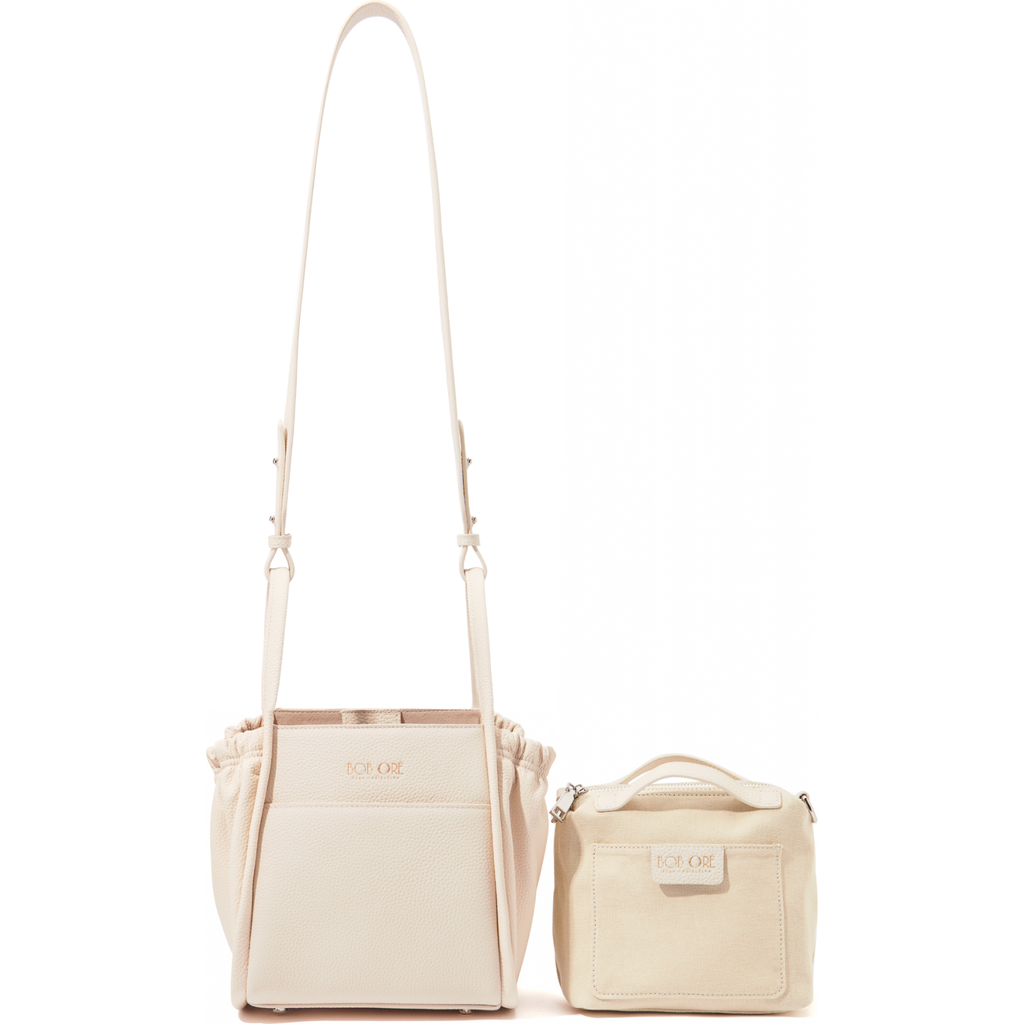Bob Oré Blue Collection Ami Handbag in Beige  product