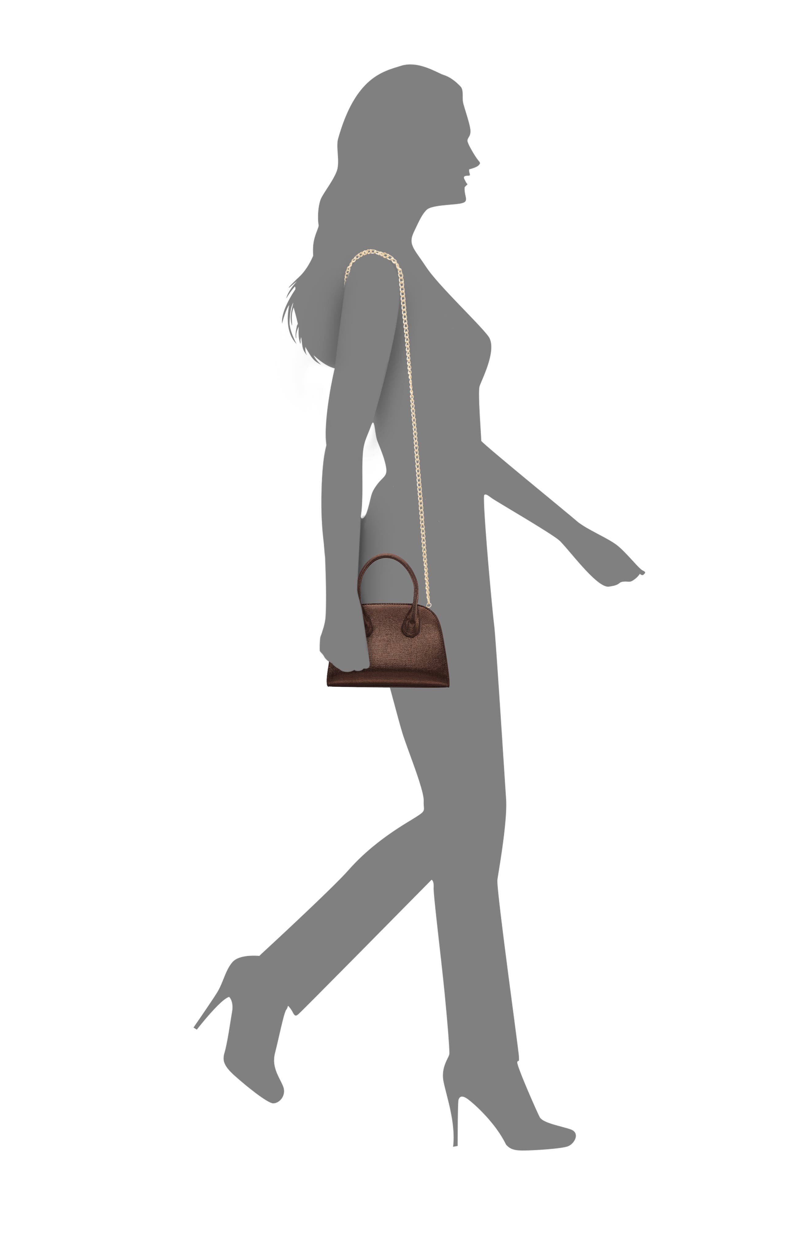 Ainsley Top Handle Bag, Alternate, color, BRONZE