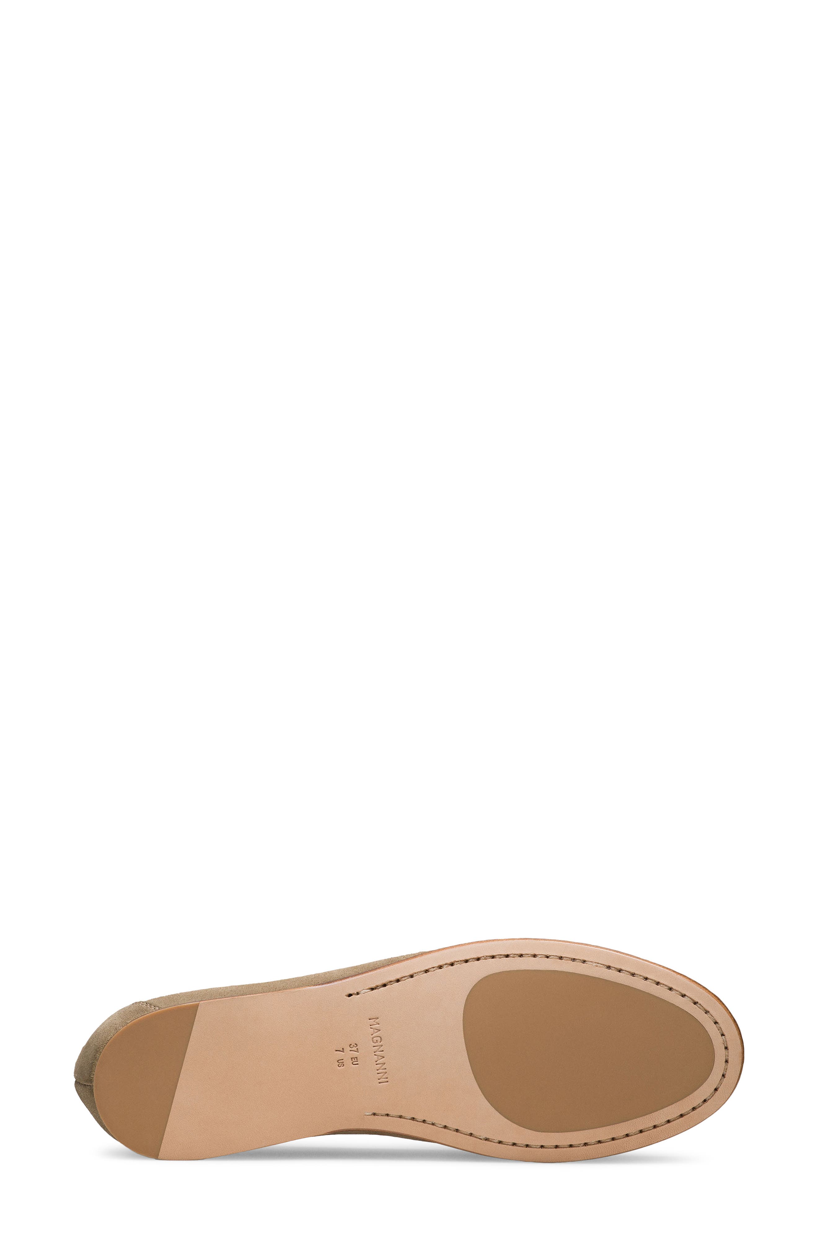 Celina Ruffle Penny Loafer, Alternate, color, CREAM SUEDE