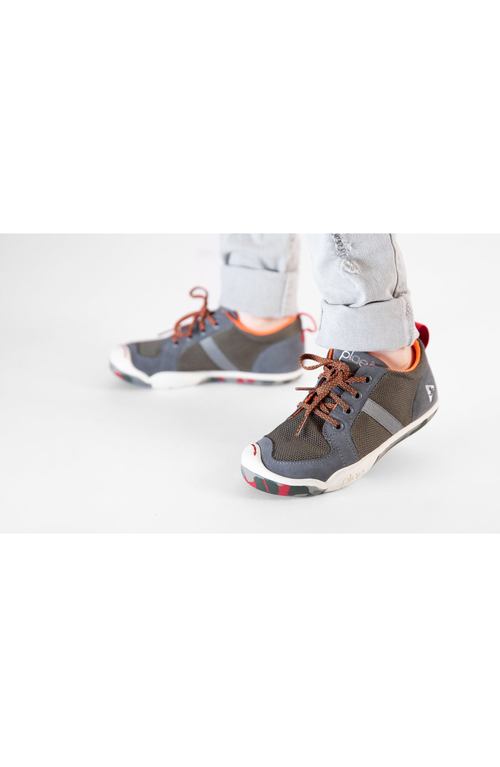 Plae Miles Dragon Scales Sneaker In Green