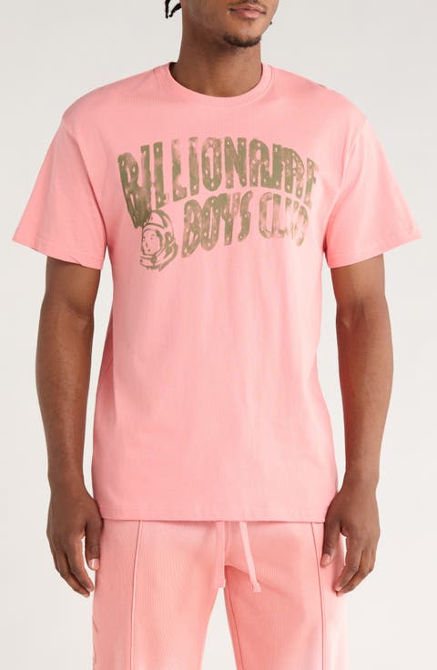 Inked Arch Logo Graphic Cotton T-Shirt