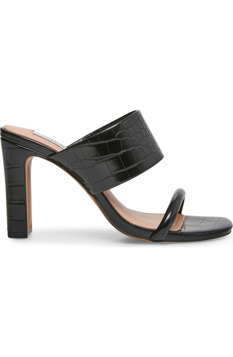 Steven New York Jive Croc Embossed Slip On Sandal, Alternate, color,