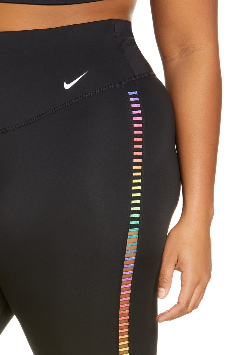 Nike One Rainbow Ladder Pocket Tights, Alternate, color,