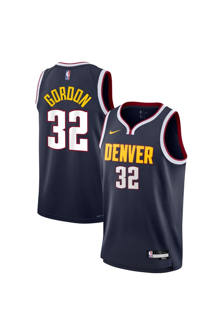 Youth Nike Aaron Gordon Navy Denver Nuggets Swingman Jersey - Icon Edition, Main, color, Navy